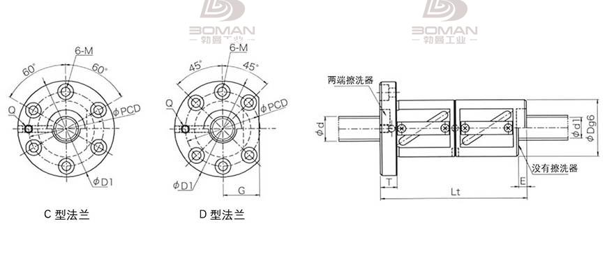 KURODA GR4505BD-DAPR 日本黑田丝杆怎么装珠子