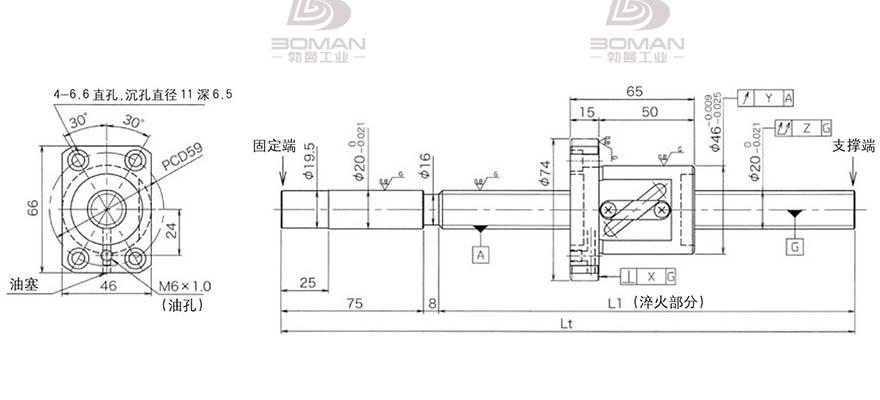 KURODA GG2010DS-BALR-1005A 黑田精工丝杆如何