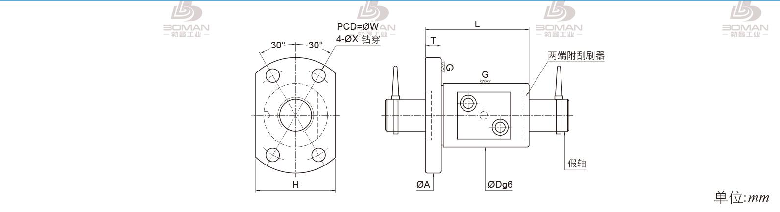 PMI FSMW00802Y-2.5P pmi丝杆拆装流程